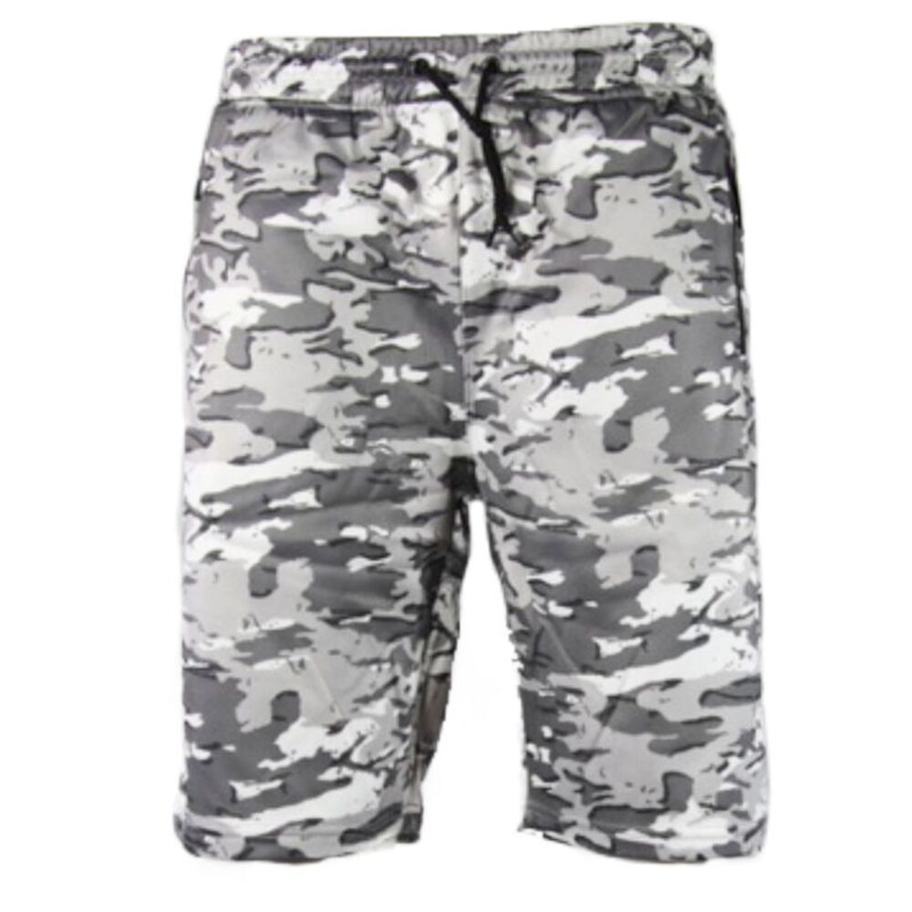 Men's Shorts Drawstring Waist Flat Front Back Pocket Straight Leg Casual Shorts